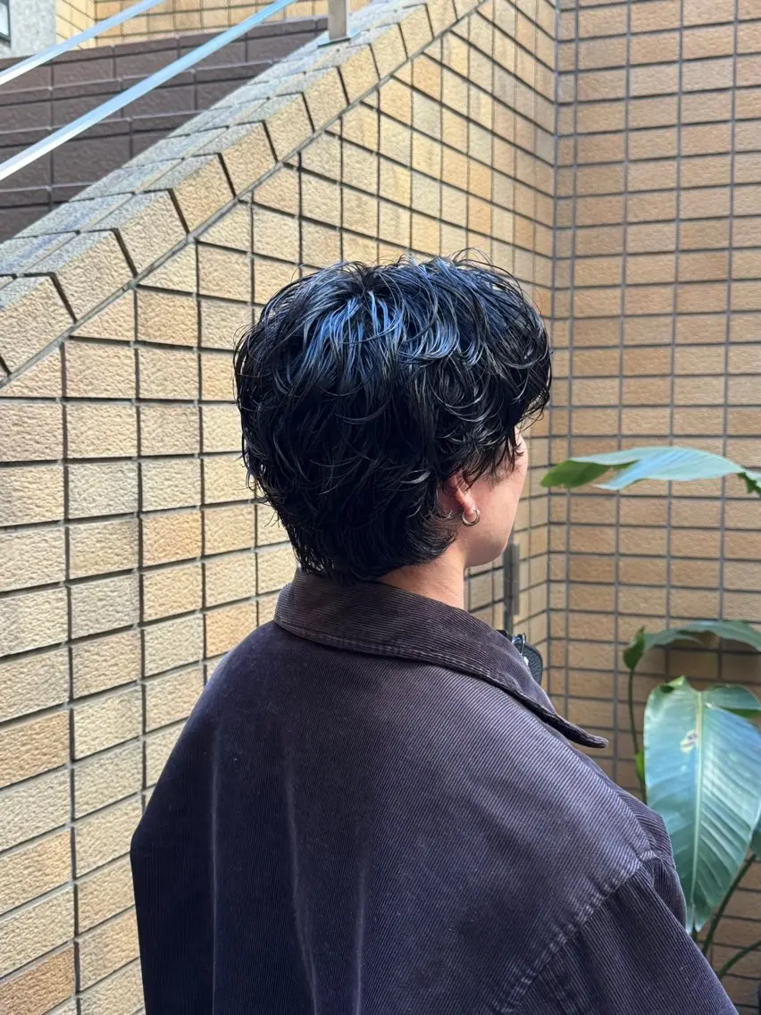 セミロング パーマ セミロングパーマ ニュアンスパーマ スパイラルパーマ カット パーマ 髪質改善ストレート 🍃佐藤 遊🍃のヘアスタイル