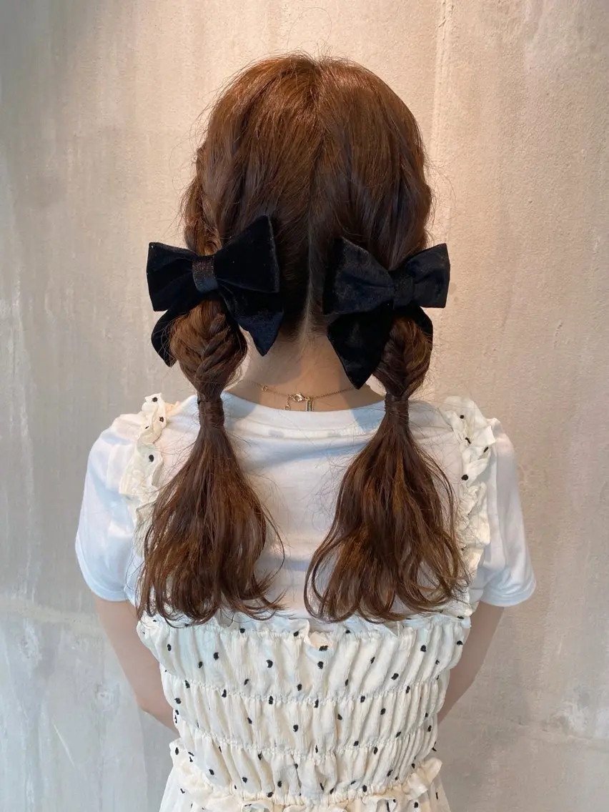 ミディアム カット ヘアカラー パーマ 縮毛矯正 トリートメント ヘッドスパ くろだ まみのヘアスタイル
