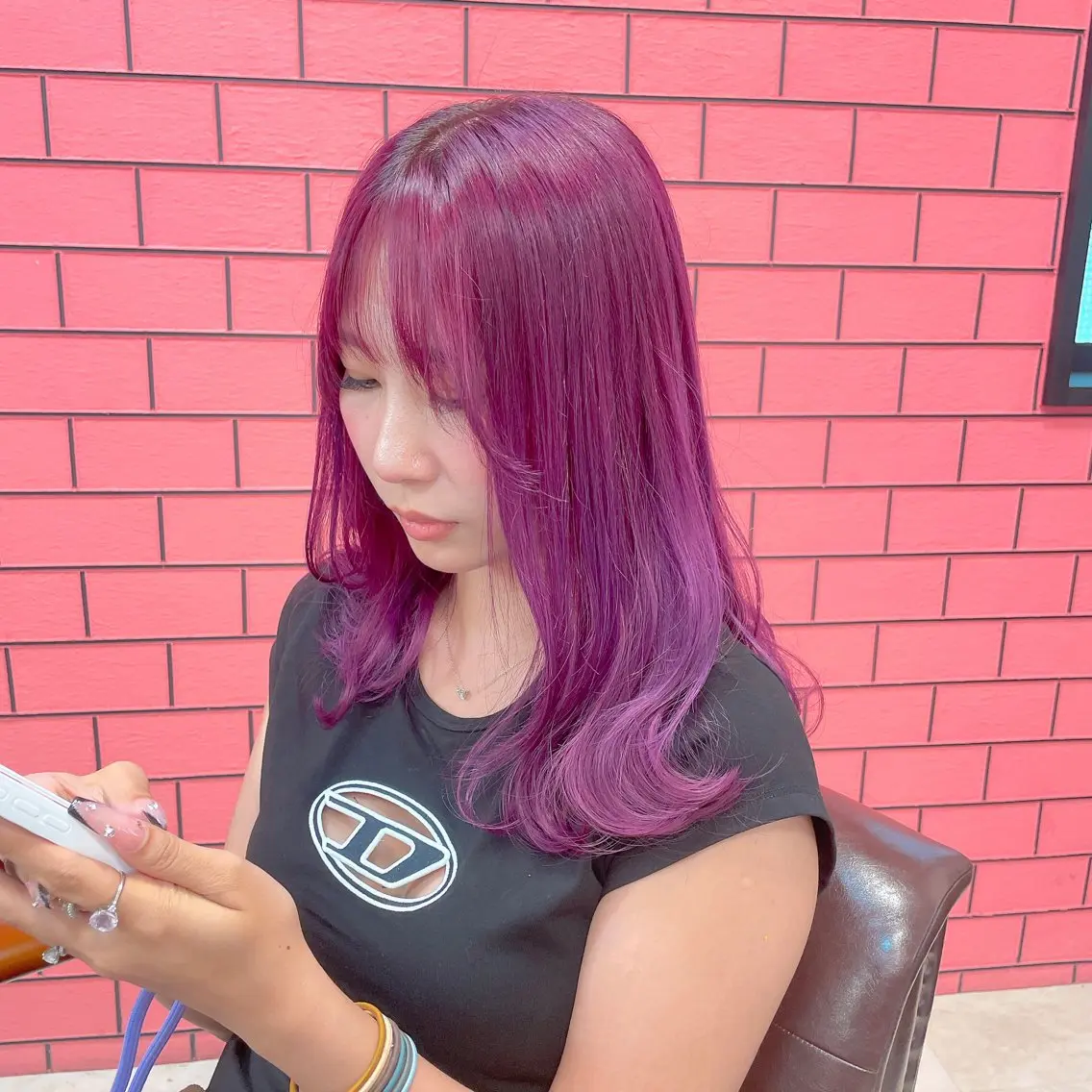ロング カラー バレイヤージュ ブリーチ ケアブリーチ ダブルカラー イヤリングカラー ヘアカラー トリートメント デザインカラー 髪質改善Lilithのその他イメージ