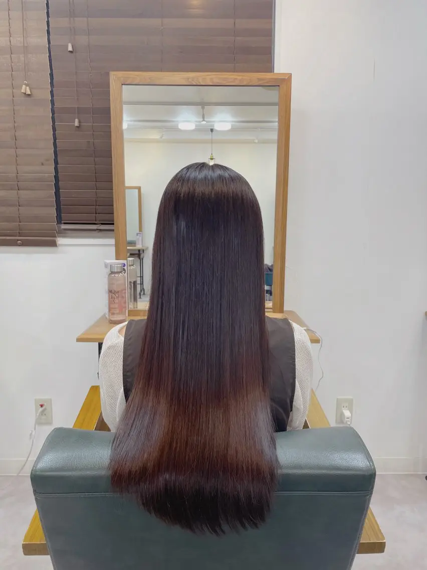 ロング lore 中村かれんのヘアスタイル