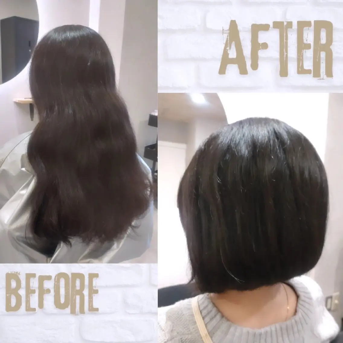 ミディアム カット GR【中村】ミニモ 🌸セール/限定‼️のヘアスタイル