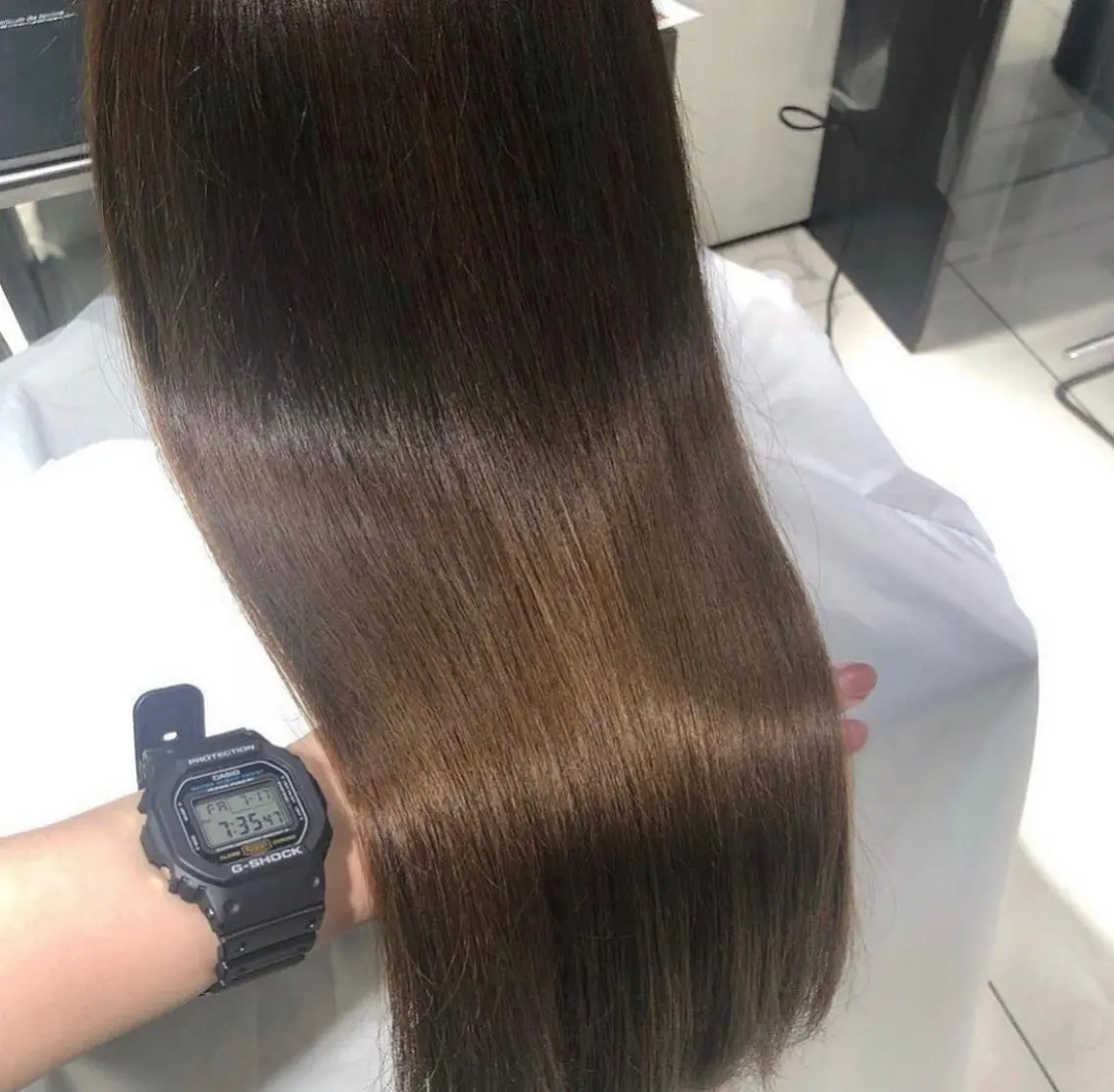 【✨✨広がる髪に✨✨】柔らかシルク縮毛矯正の写真
