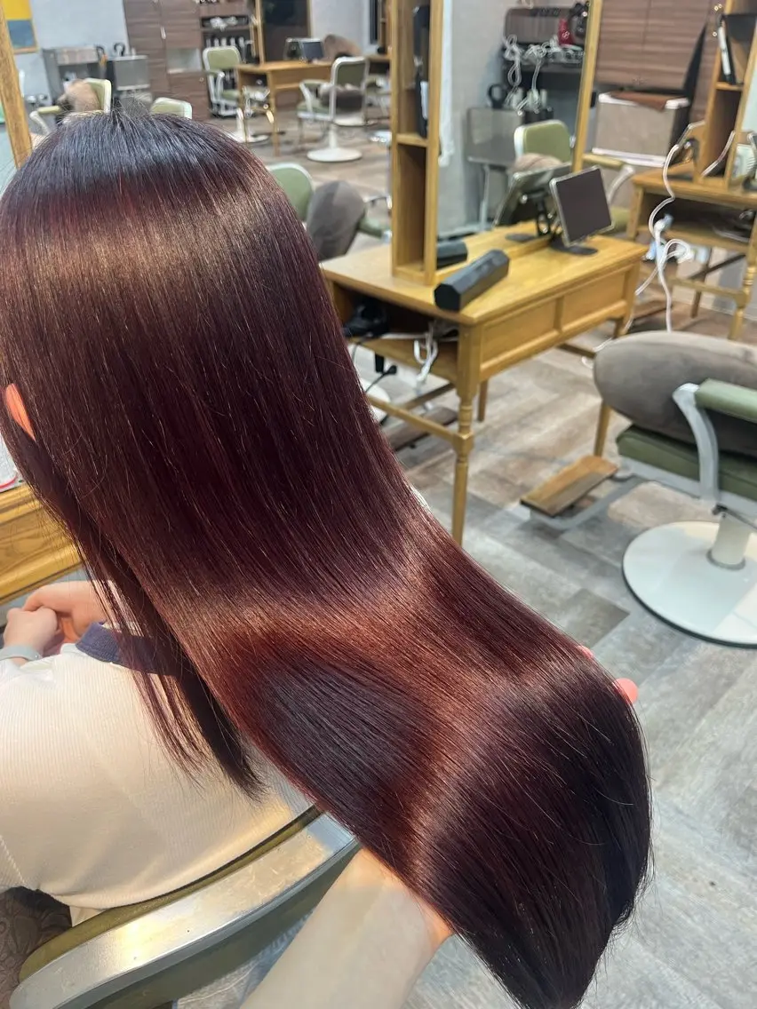 ロング カラー カット ヘアカラー 井上ことの🐰 8/17〜茅ヶ崎店のヘアスタイル