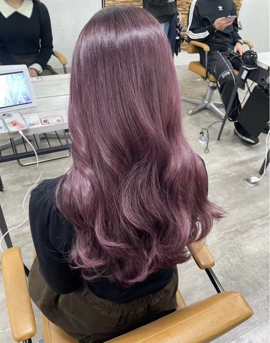 カラー ヘアカラー ブリーチモデル募集中 💙あみ🙌🏻のヘアスタイル