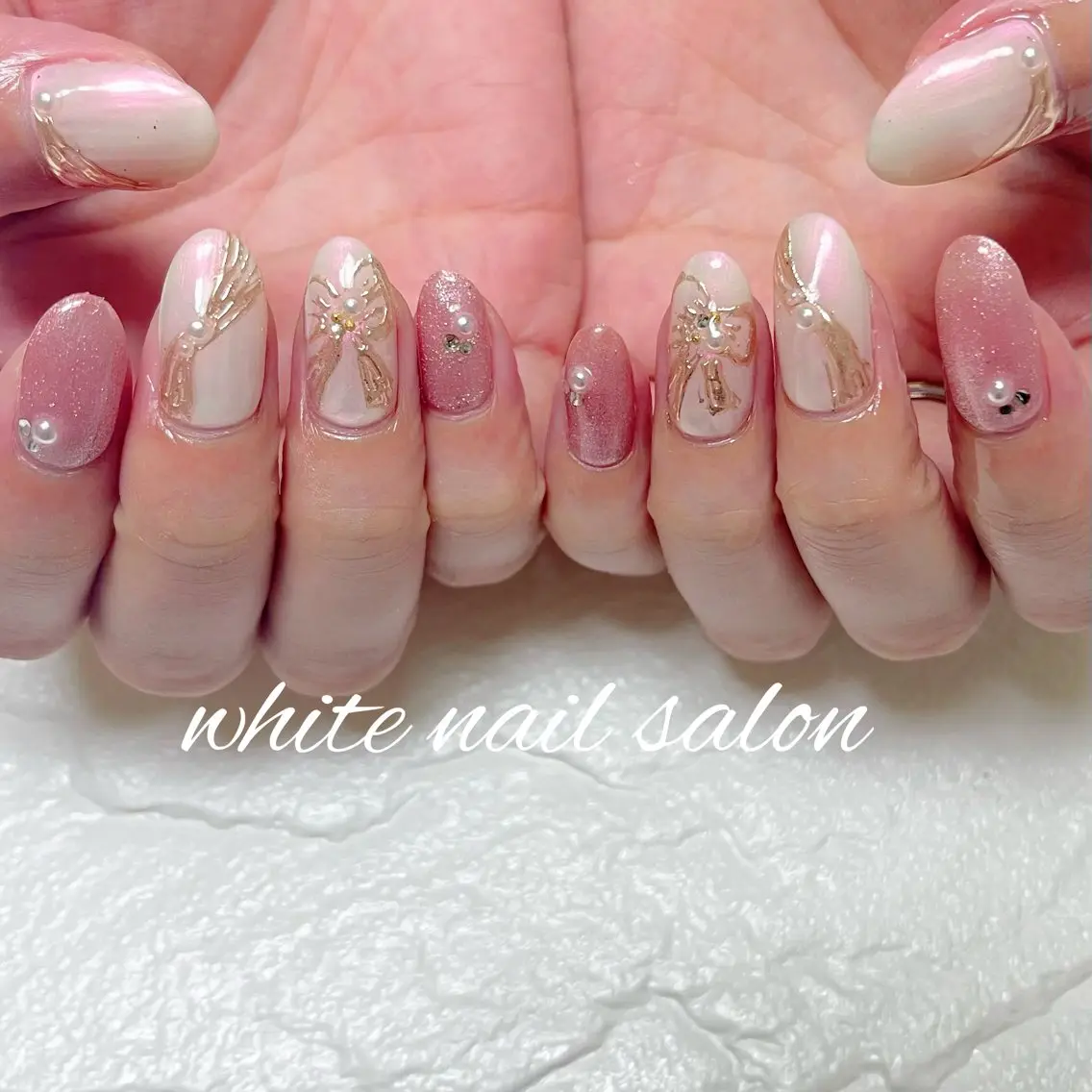 ネイル ハンドネイル white nail salonのネイルデザイン