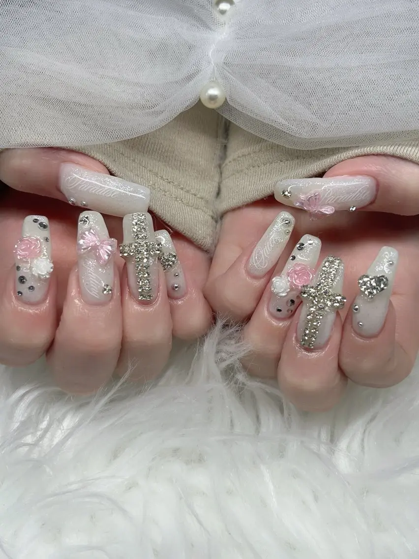 ネイル ロングネイル ハンドネイル YOLO NAILのネイルデザイン
