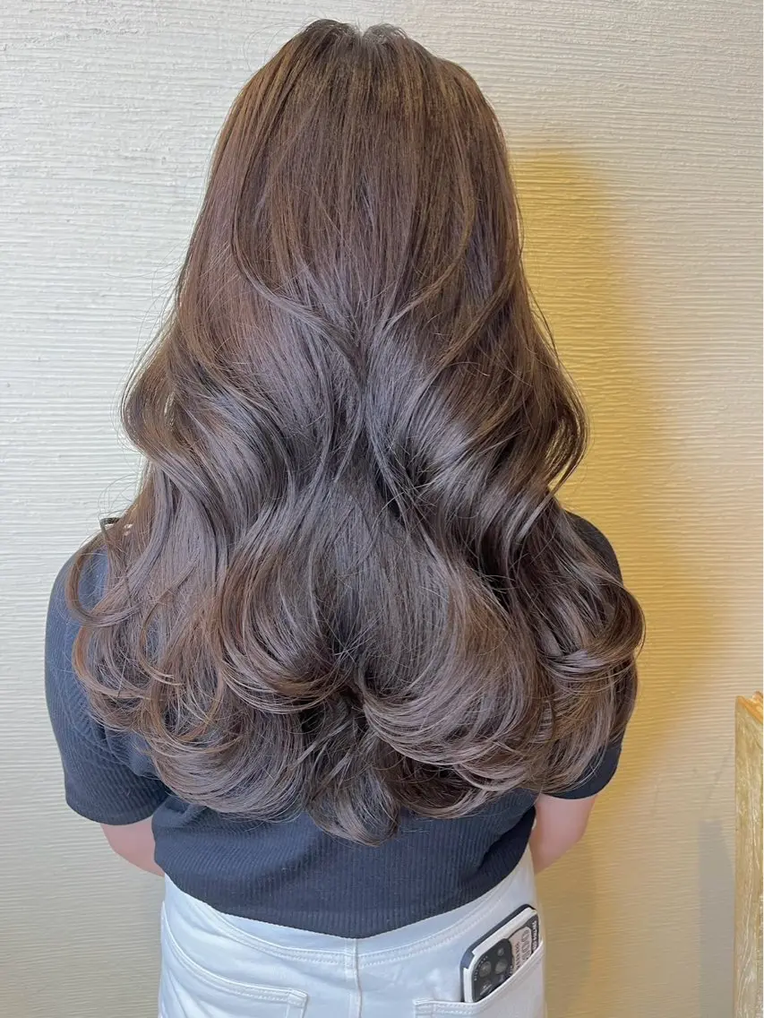 ブリーチなしカラーモデル✨️の写真
