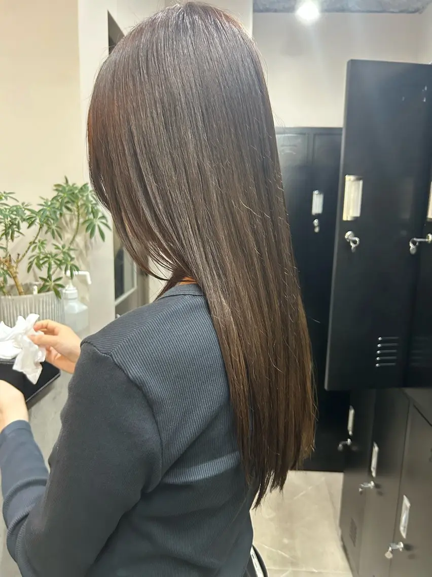 ロング カラー flag hair レイナのヘアスタイル