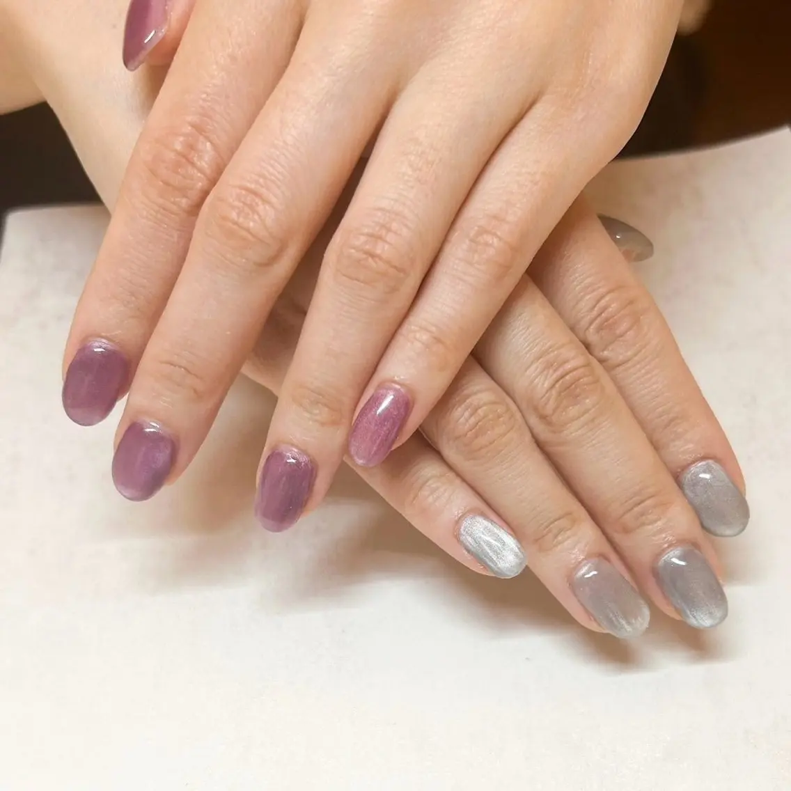 ネイル マグネットネイル sun nailのネイルデザイン