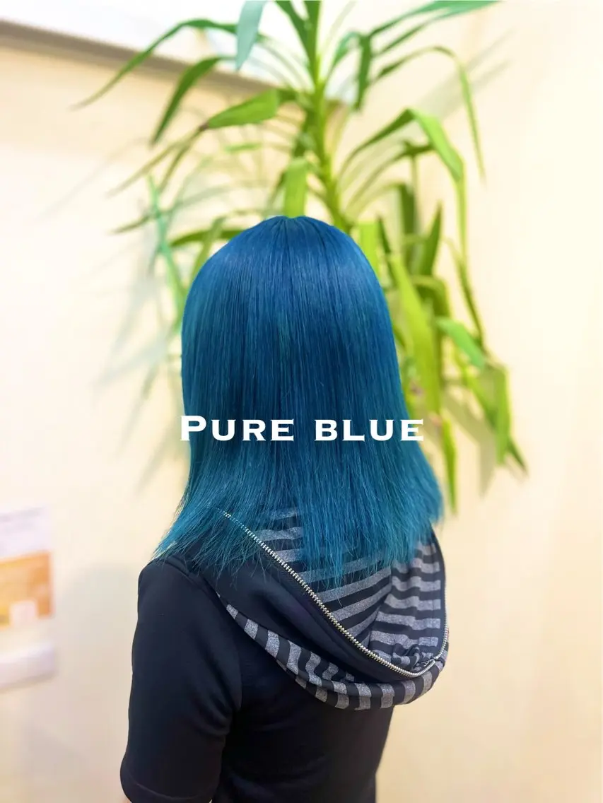 セミロング カラー ヘアカラー 🦒galaxy フセヨシキ🏍️のヘアスタイル