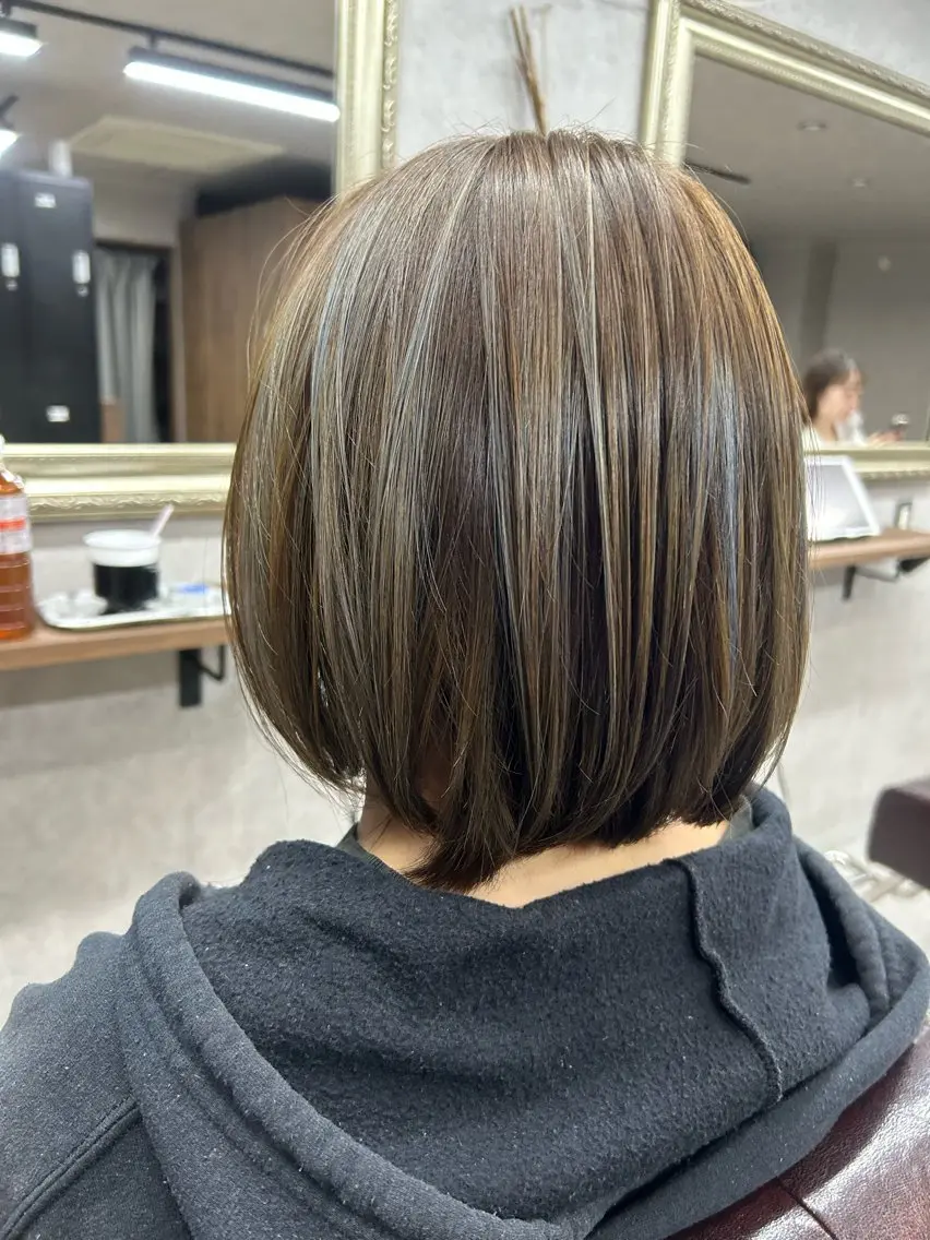 ショート カラー Lien 深井店のヘアスタイル