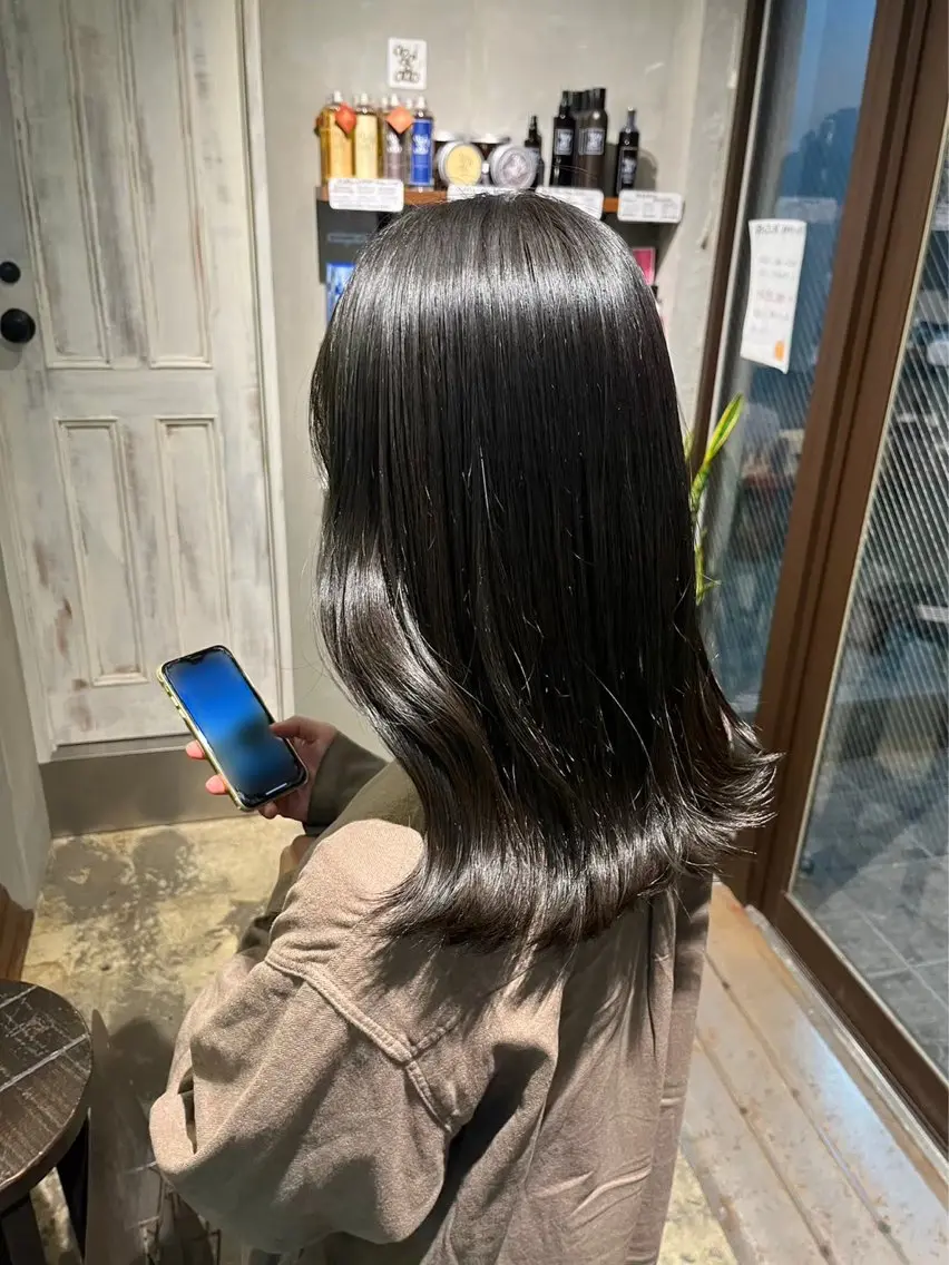 【ミディアム限定🫧】メンテナンスカット/レイヤーカット+超音波treatment 💇🏻♀️💓の写真