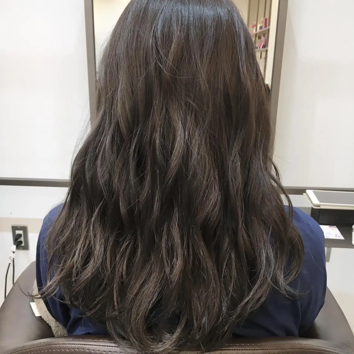 ミディアム アッシュ YOFAhair芦屋 峰★カラーリストのヘアスタイル