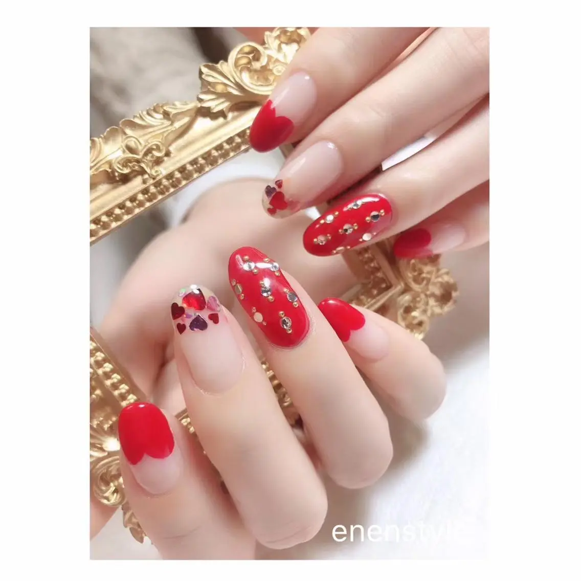 ショート ネイル ジェルネイル ニュアンスネイル オフィスネイル ワンカラーネイル パラジェル 🐾enen style 🐾のネイルデザイン