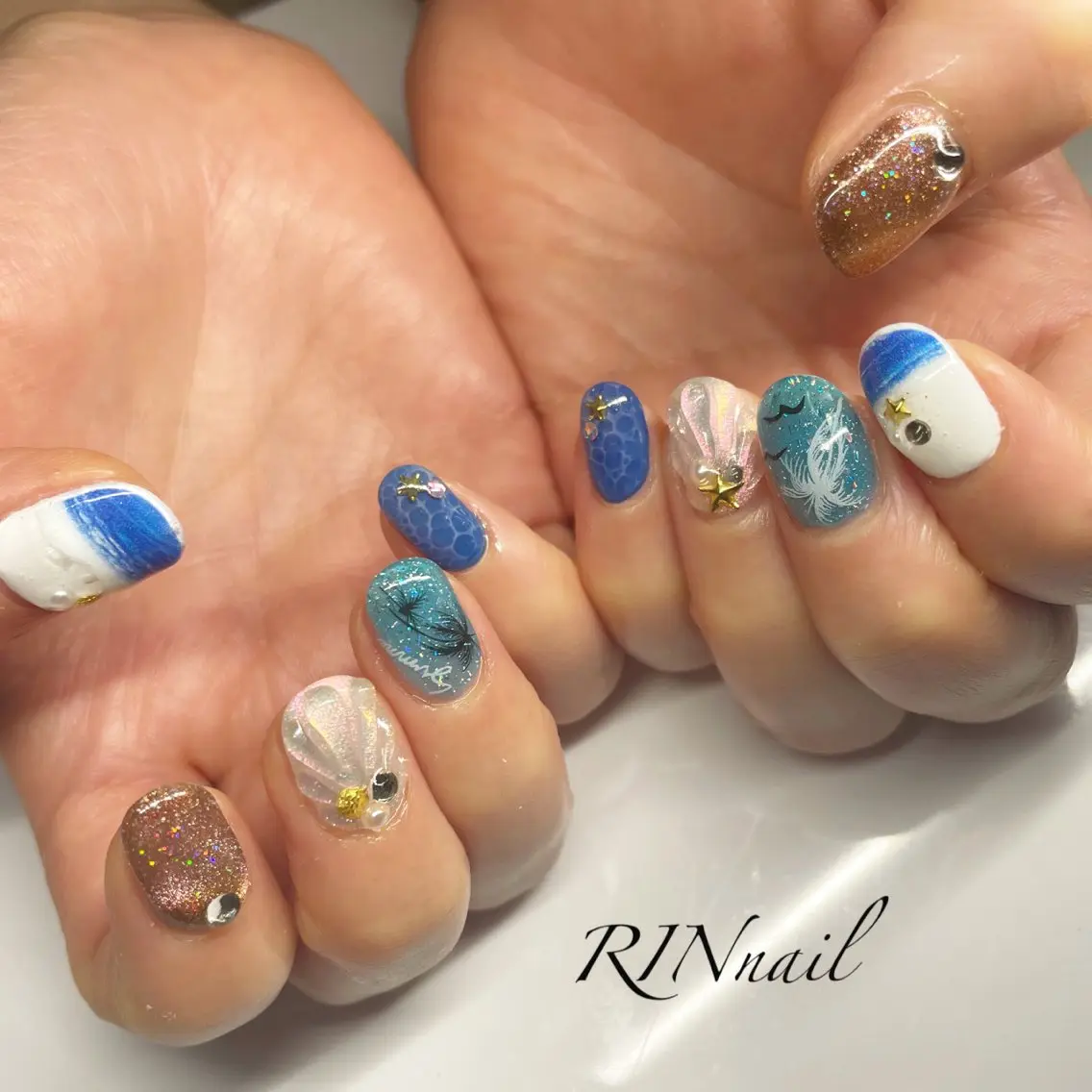 ネイル ハンドネイル ハンドケア RIN HOMEnailのネイルデザイン