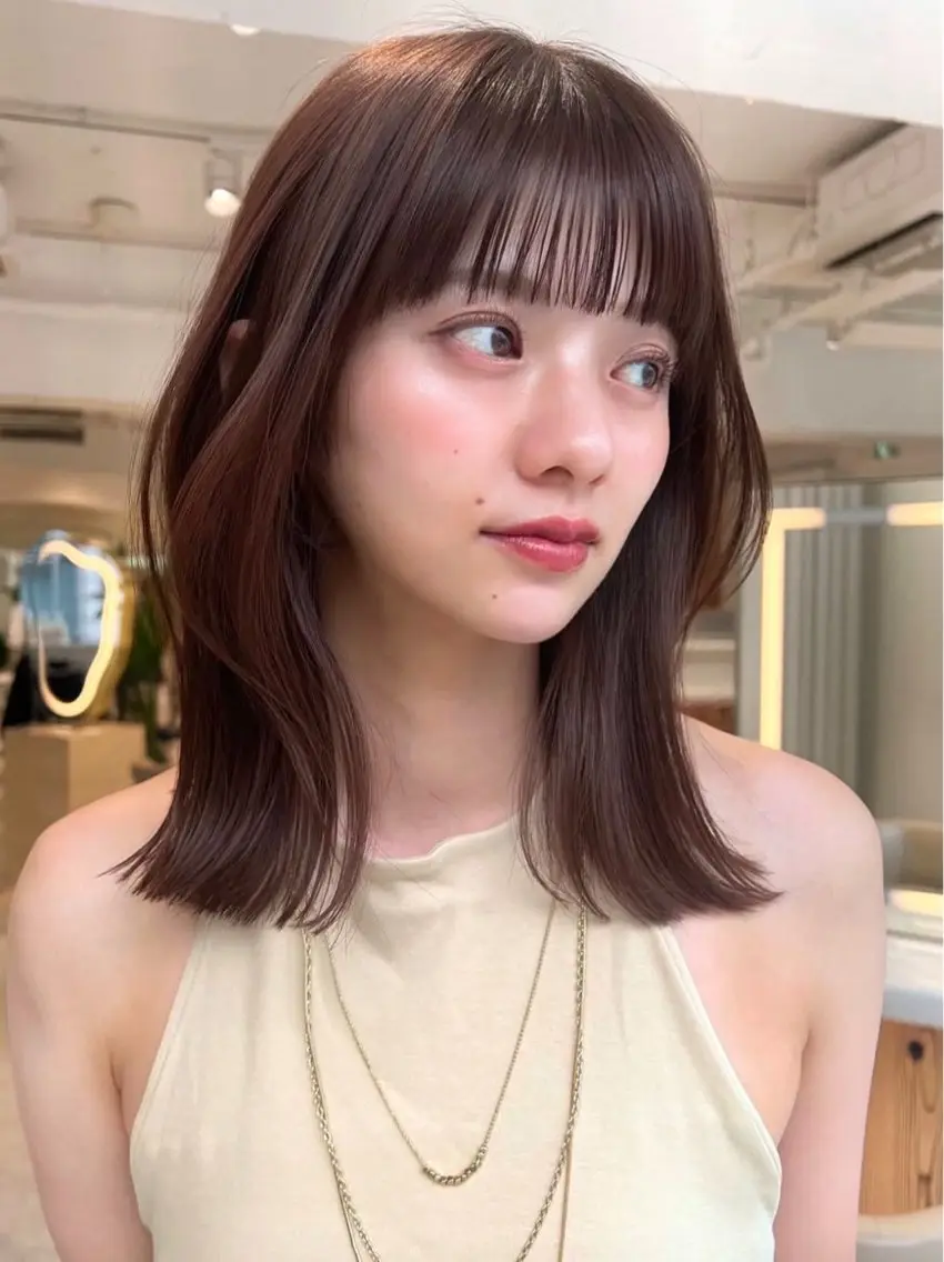 ミディアム juri / 韓国ヘアのヘアスタイル