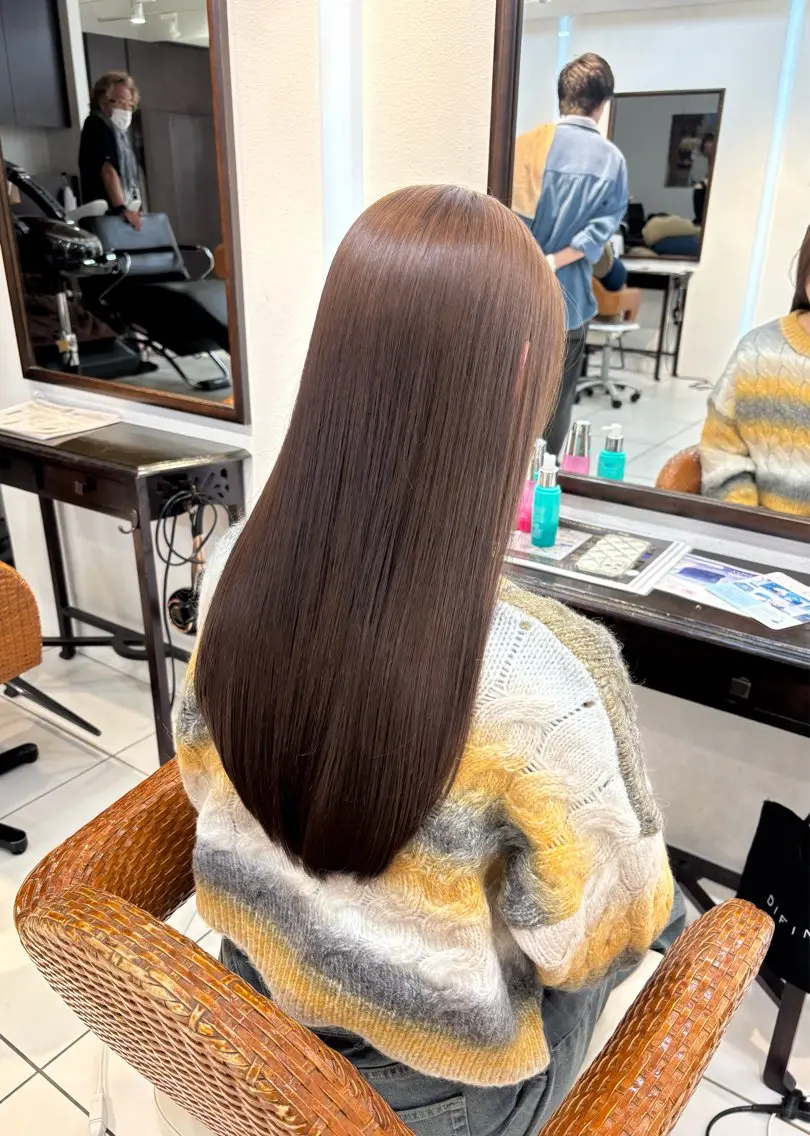 ロング カラー ヘアカラー 毛利 拓夢のヘアスタイル
