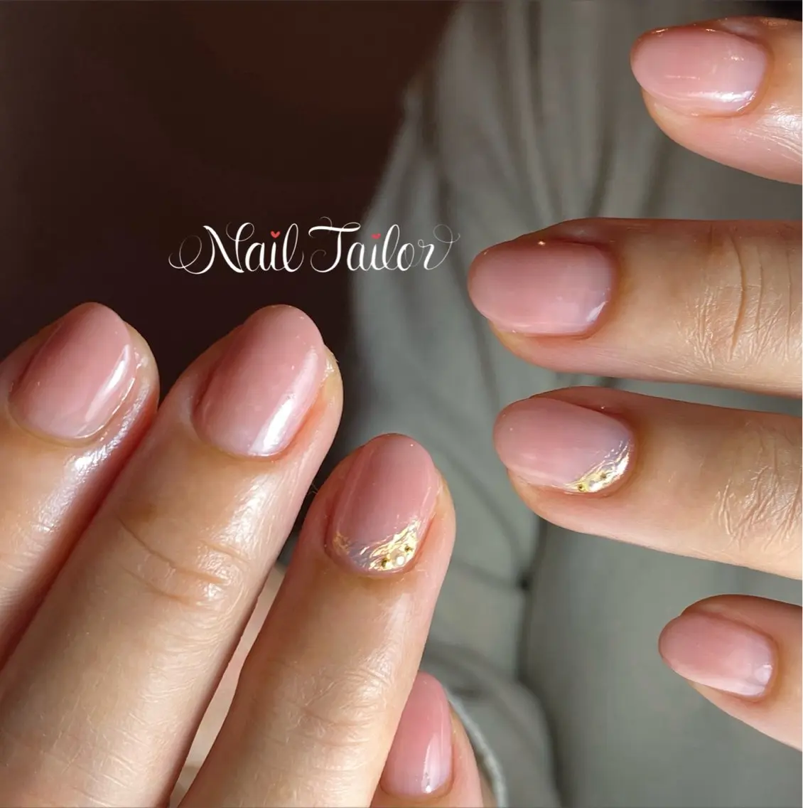 ネイル アートネイル グラデーション オフィスネイル ハンドネイル NailTailor ネイルテイラーのネイルデザイン