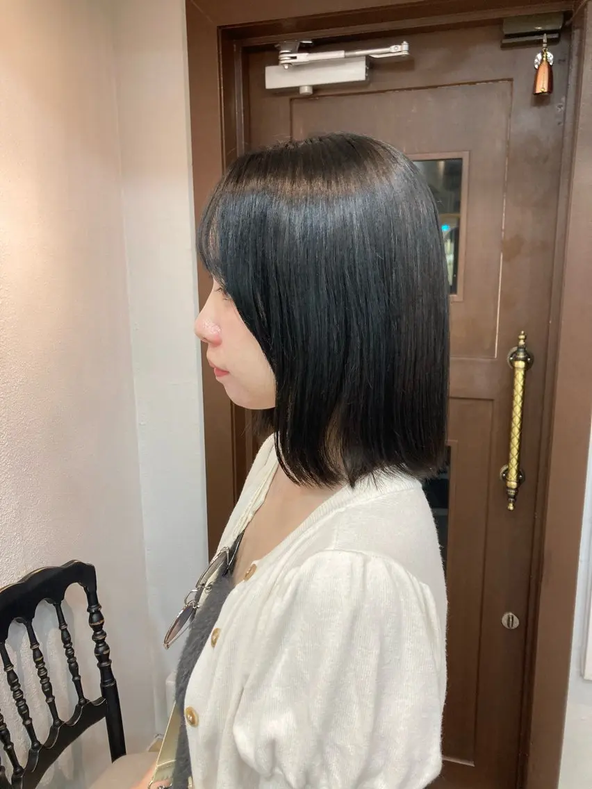 ミディアム 暖色カラー💞 菊地しおんのヘアスタイル
