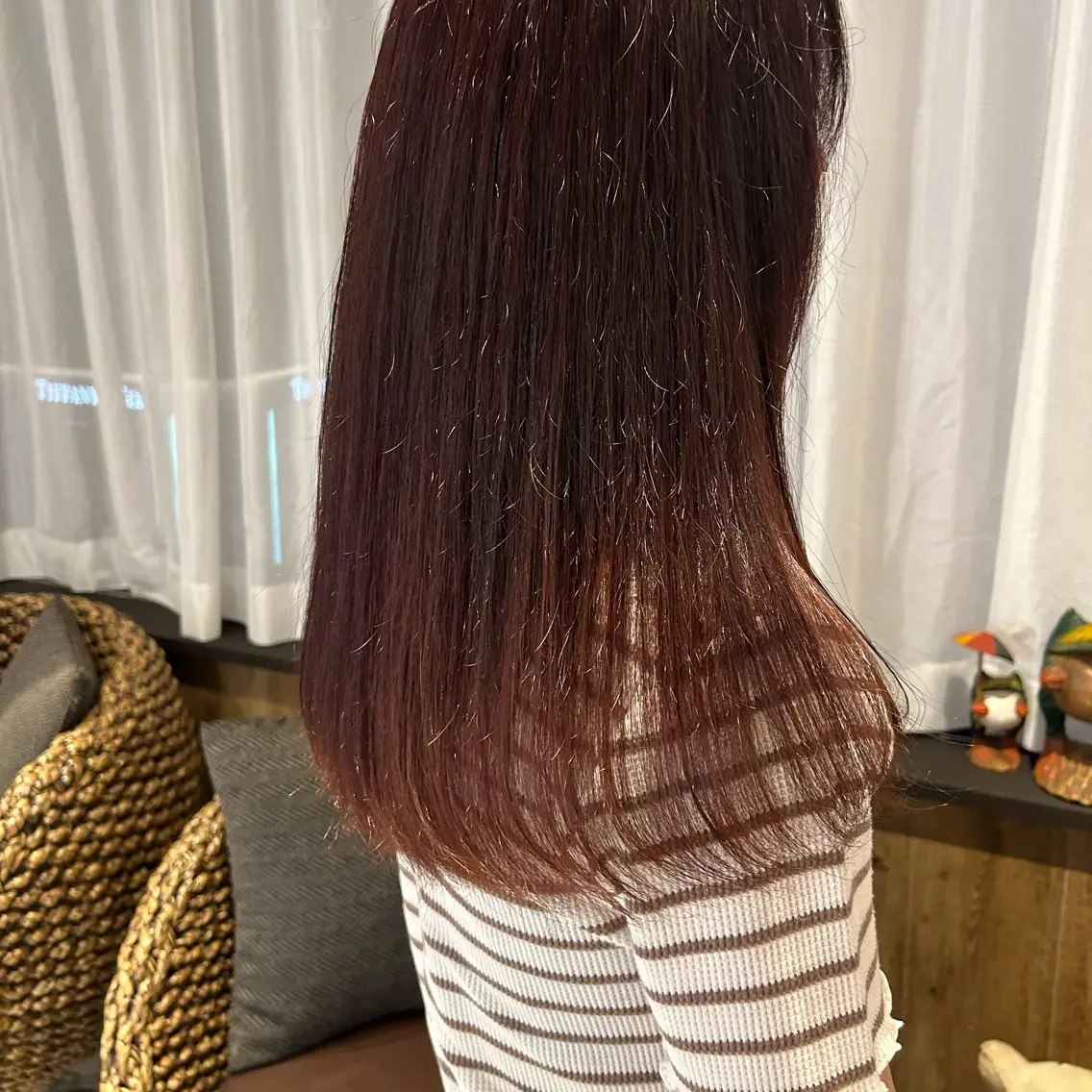 セミロング カラー 🌿ナチュラルヘア｜ 艶髪｜AYAKOのヘアスタイル