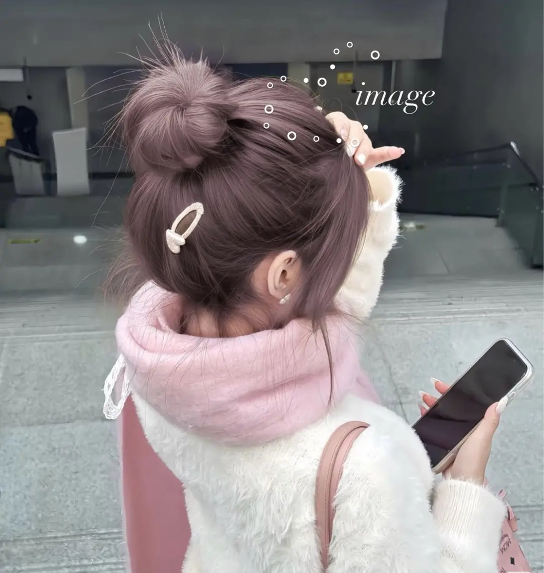 ミディアム ヘアカラー トリートメント 淡色ラベンダー♡ ニーナ🎀🦙のヘアスタイル