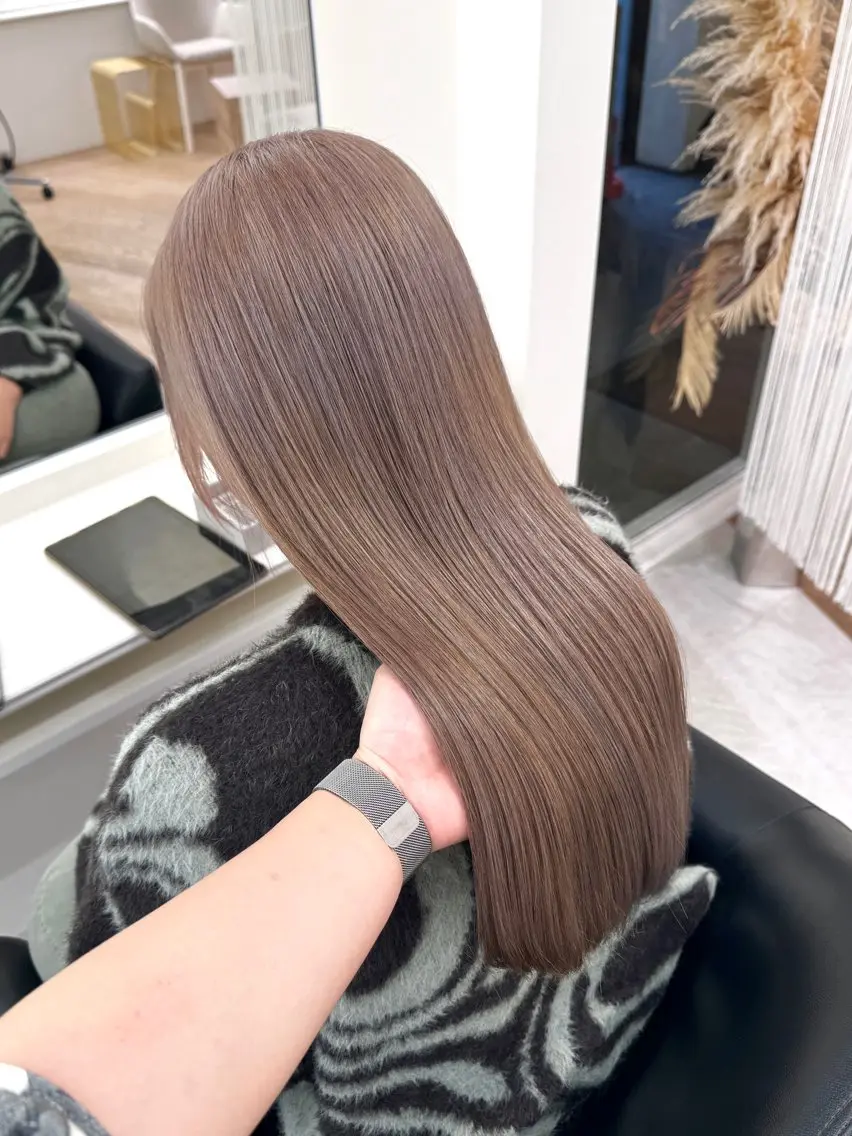 ロング カラー ヘアカラー ♡ParveMix NANO♡のヘアスタイル
