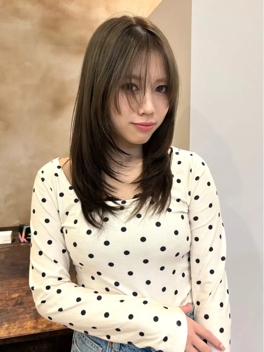 【アイロン仕上げ】似合わせ韓国レイヤーカット🎀の写真