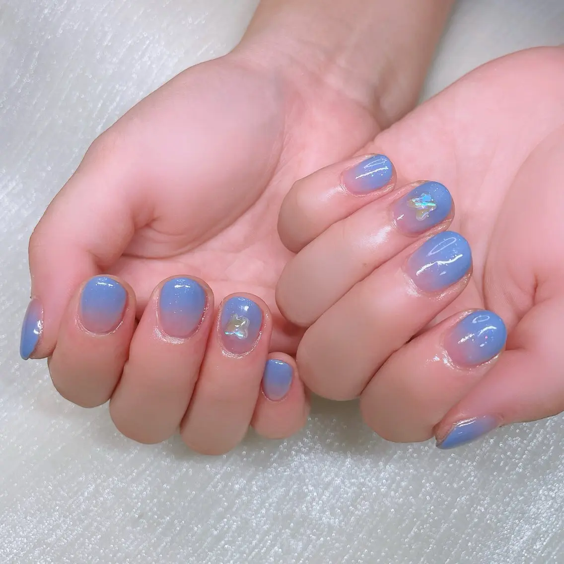 ネイル 長さ出し ハンドネイル Nailist suzuのネイルデザイン
