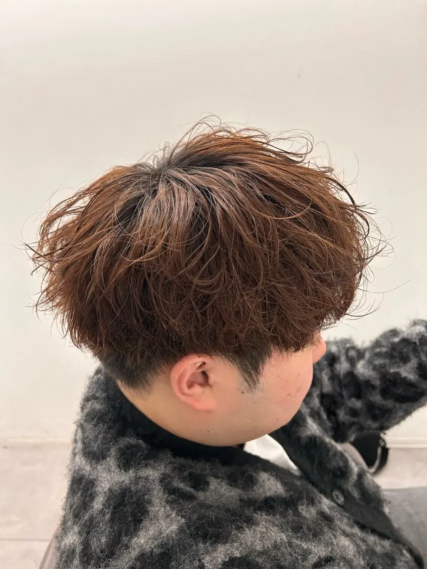 強すぎない自然な動きが出るパーマ(メンズのみ)の写真