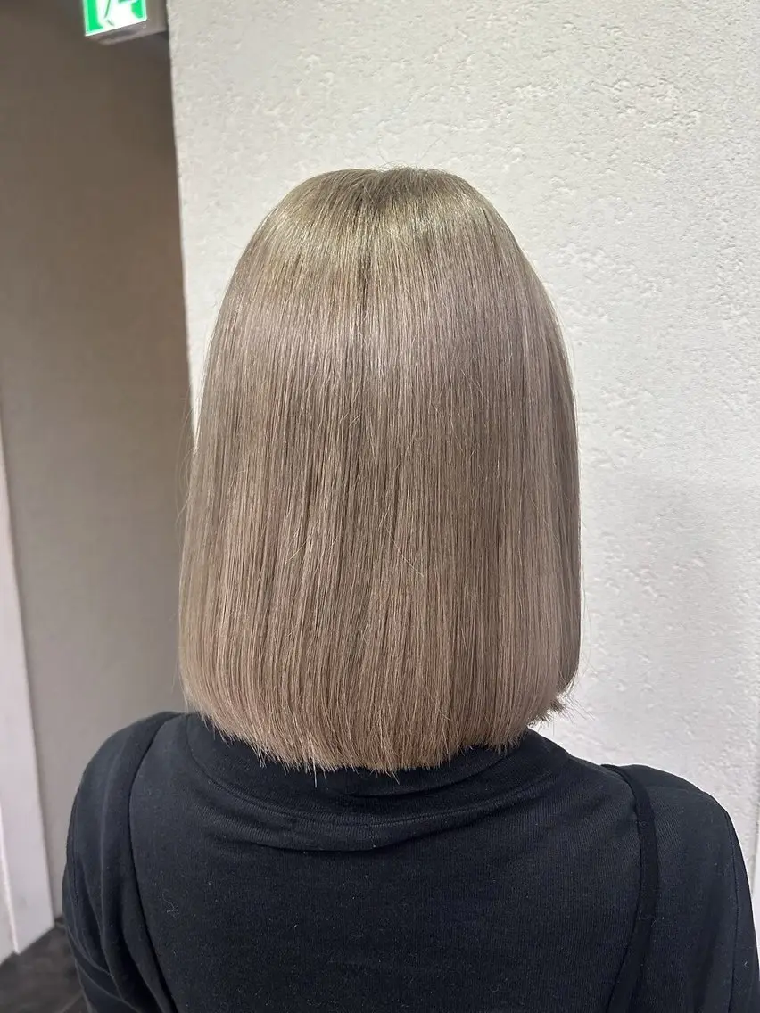 ミディアム カラー ヘアカラー トリートメント 💗モテガーリー💗 rumi♡のヘアスタイル