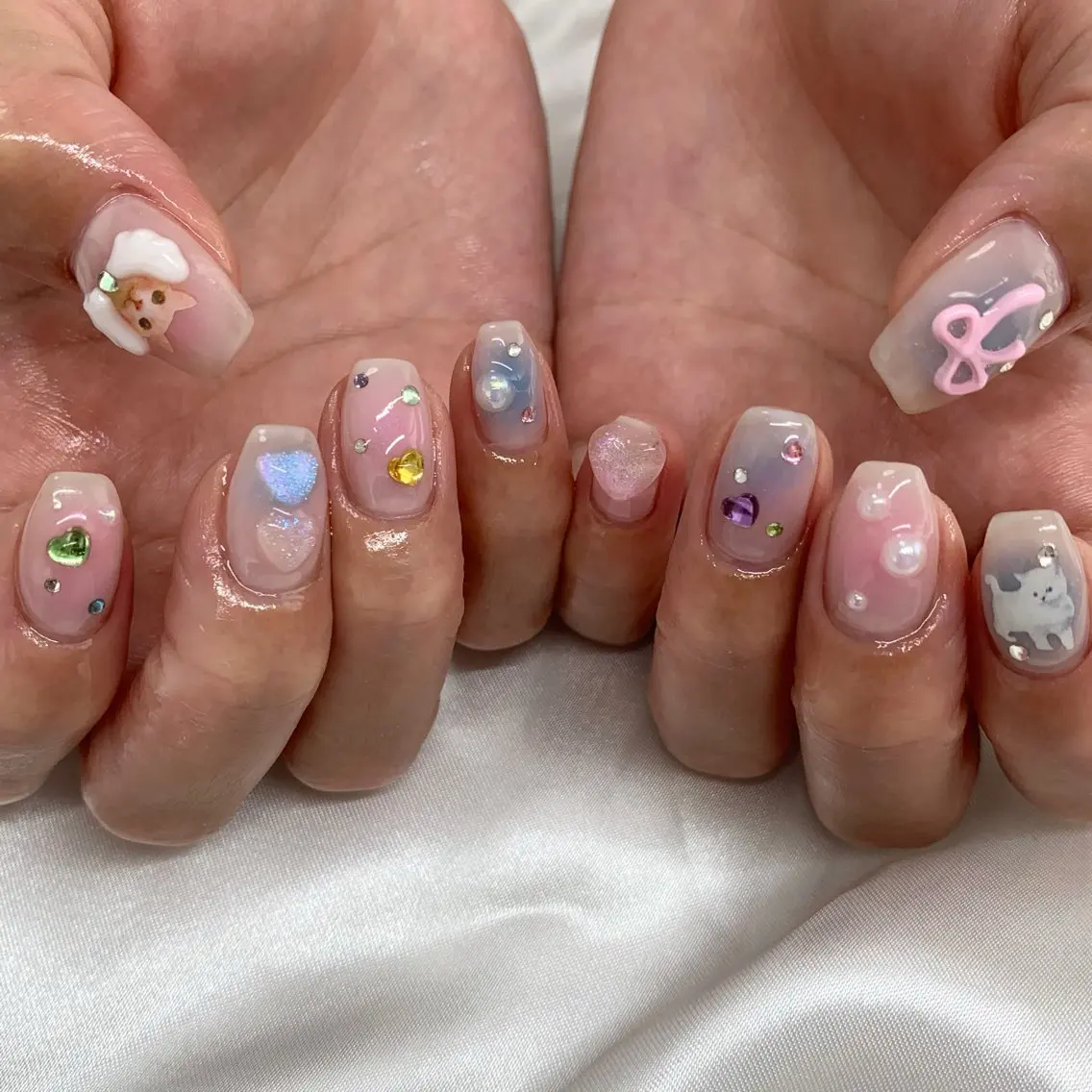 １０本アートの写真