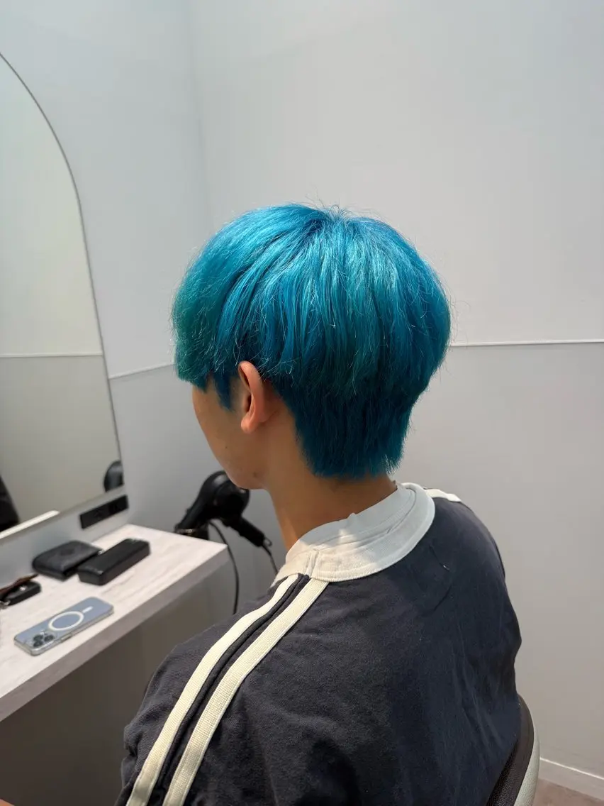 カラー メンズ メンズ特化 TSUIのヘアスタイル