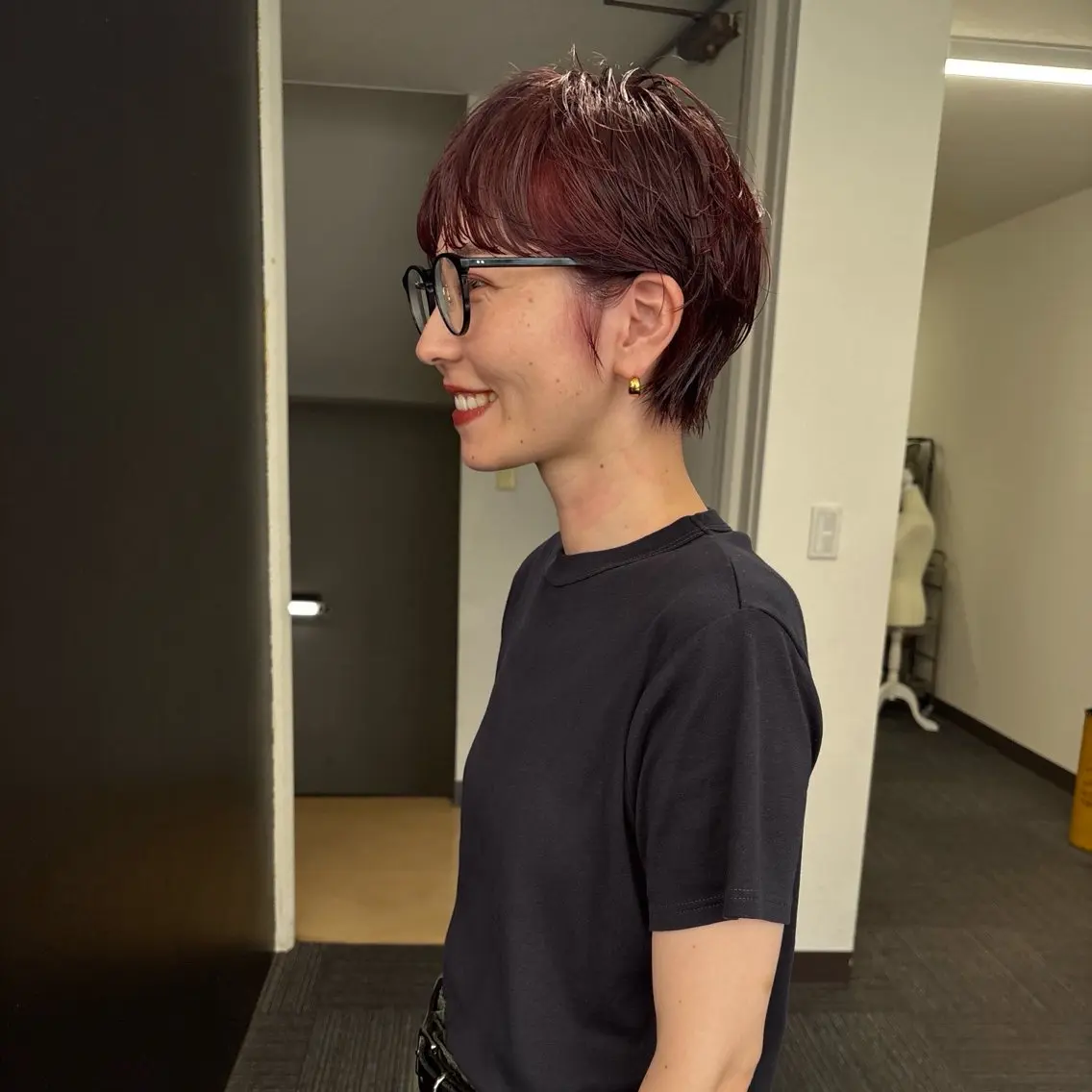 ショート 市川 蘭のヘアスタイル