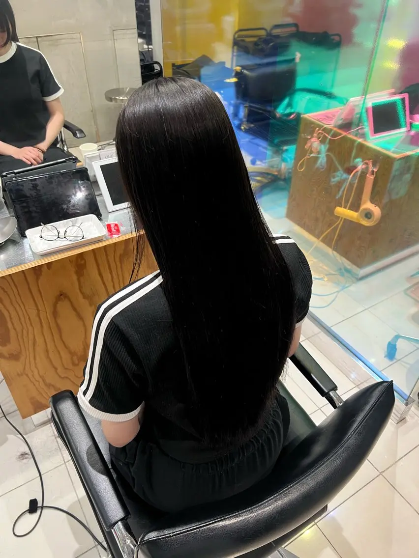 ロング 髪質改善 トリートメント モデル募集中 🎀ruanのヘアスタイル