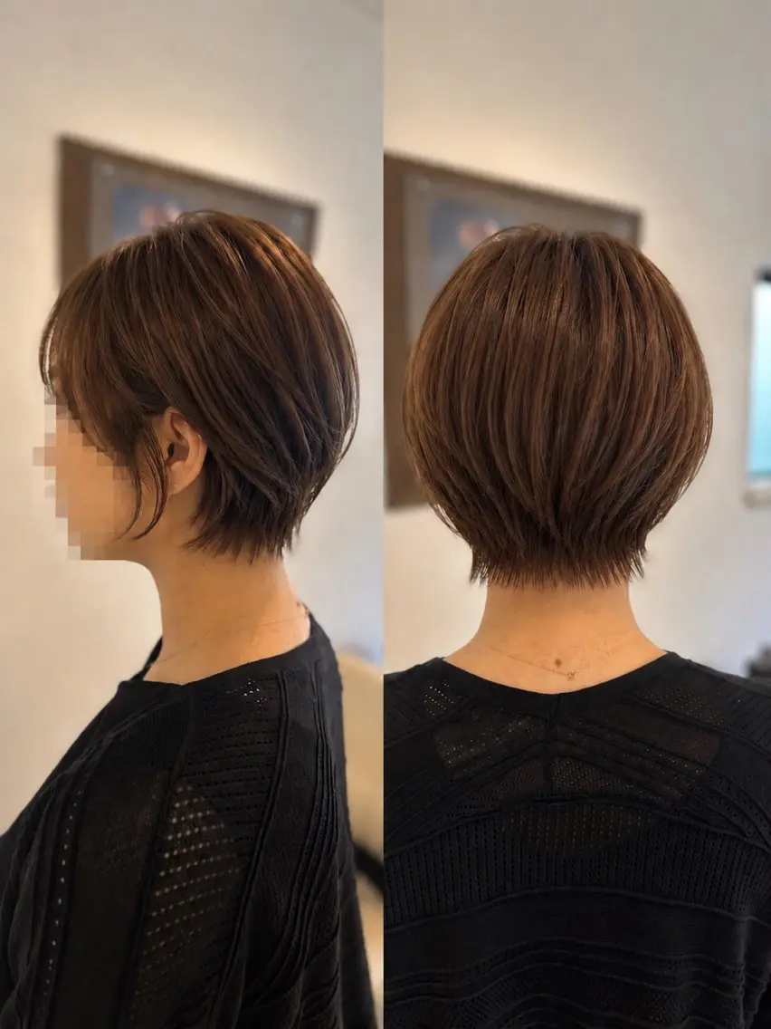 ショート ショートヘア uchida erikoのヘアスタイル