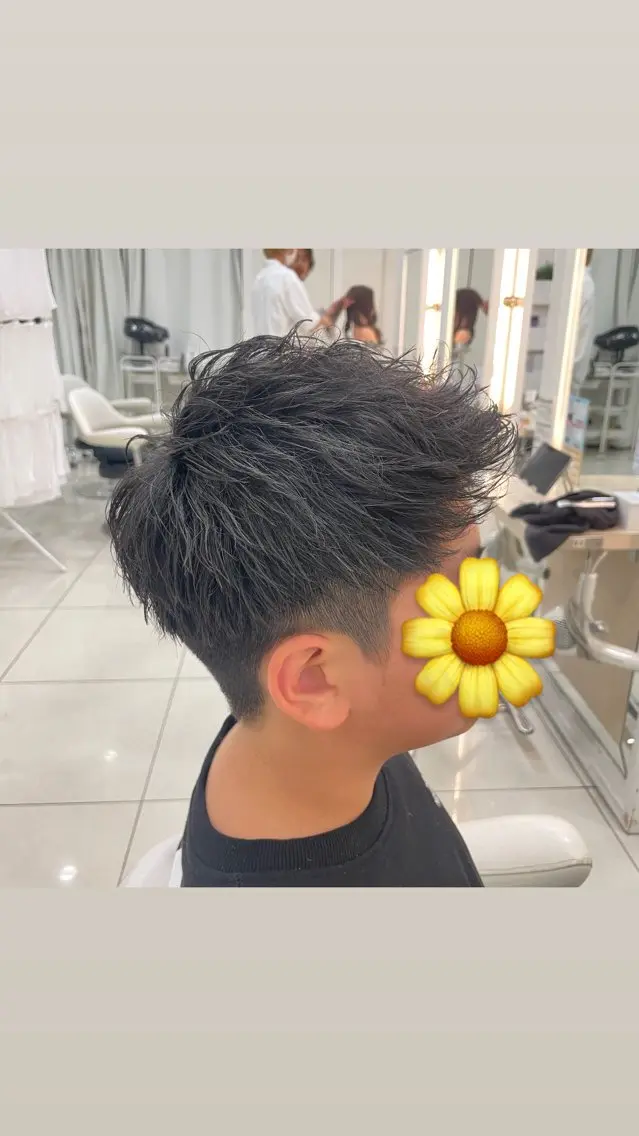 メンズ 崎山 紗吏のヘアスタイル