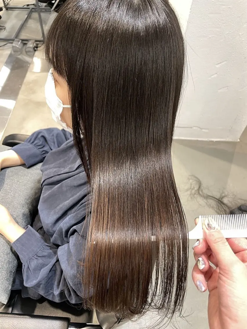 平日限定圧倒的艶感!!カット＋ナチュラル縮毛矯正 武蔵小杉の写真