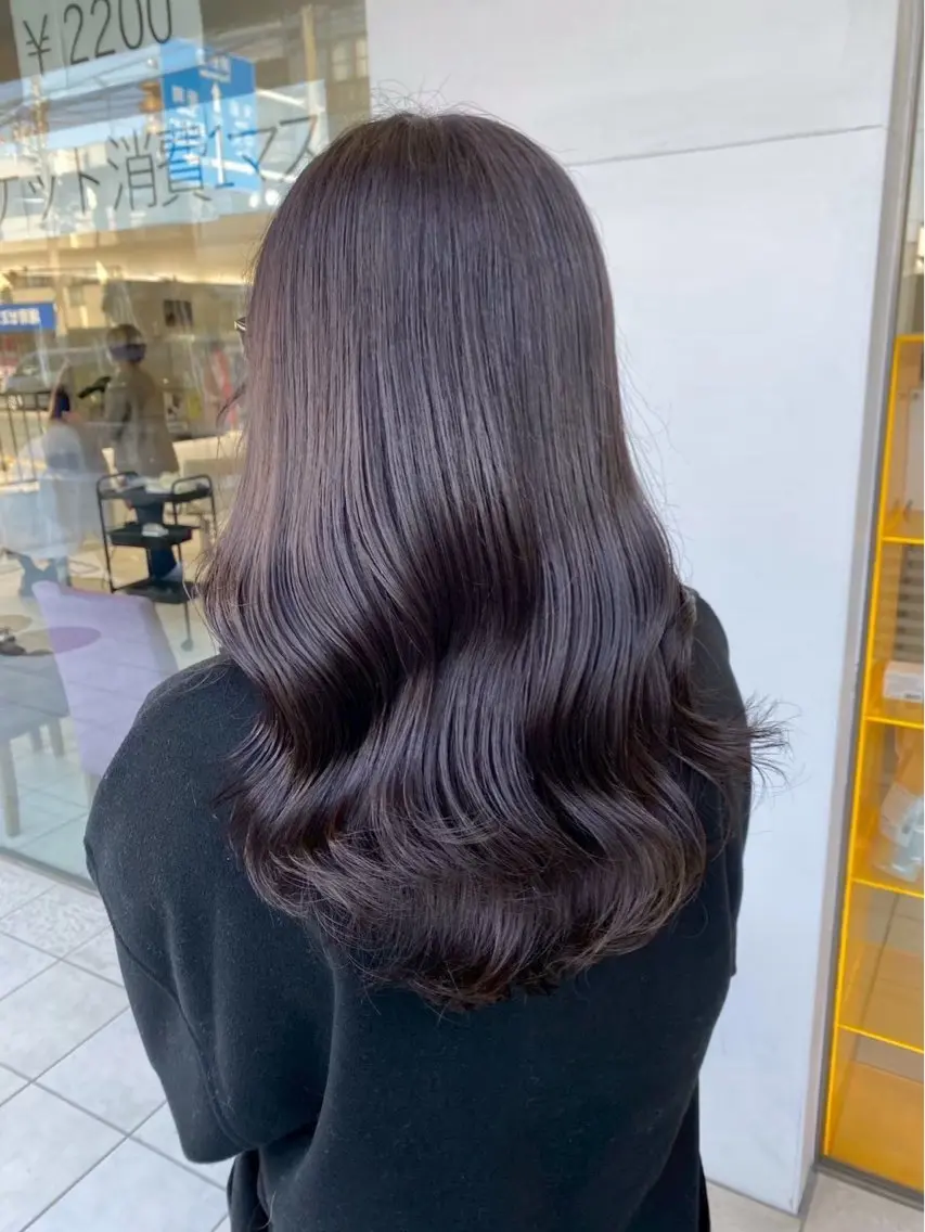 ロング カット ヘアカラー 🫧透明感カラー /艶髪すなお🧸のヘアスタイル