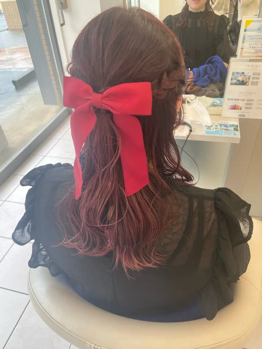 🎀minimo限定♡ ヘアセットの写真