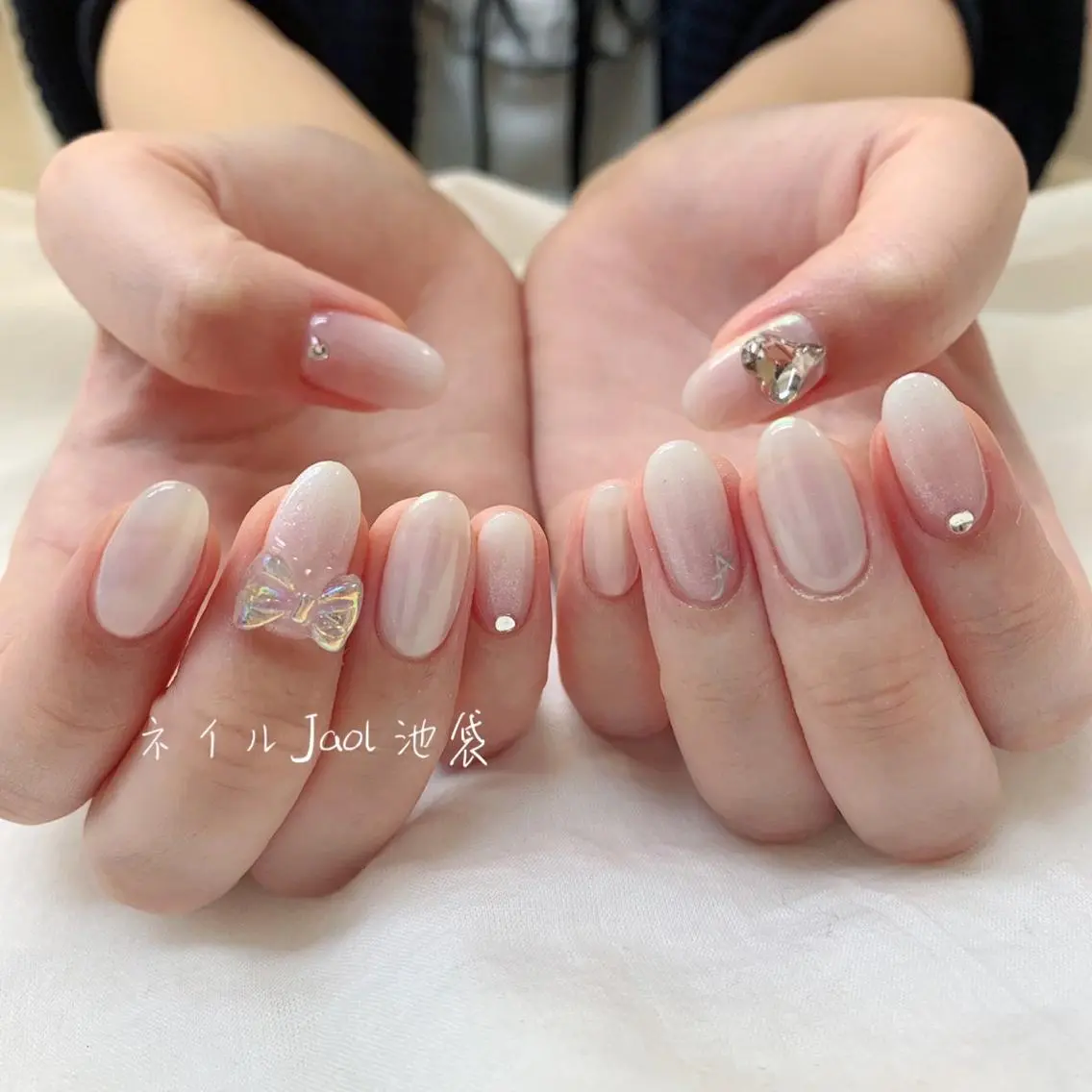 セミロング ネイルJaol 池袋のネイルデザイン