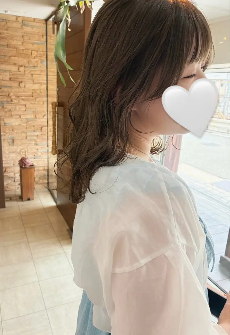 セミロング 30代女子女子向け♡ 井手麻梨栄のヘアスタイル