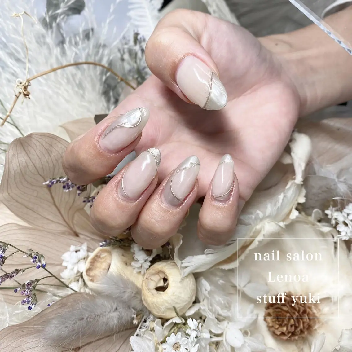 ネイル ハンドネイル Tielu Yukiのネイルデザイン