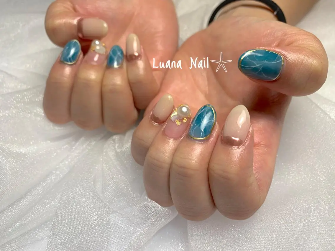 ネイル ハンドネイル BeauJu by Luana Nailのネイルデザイン