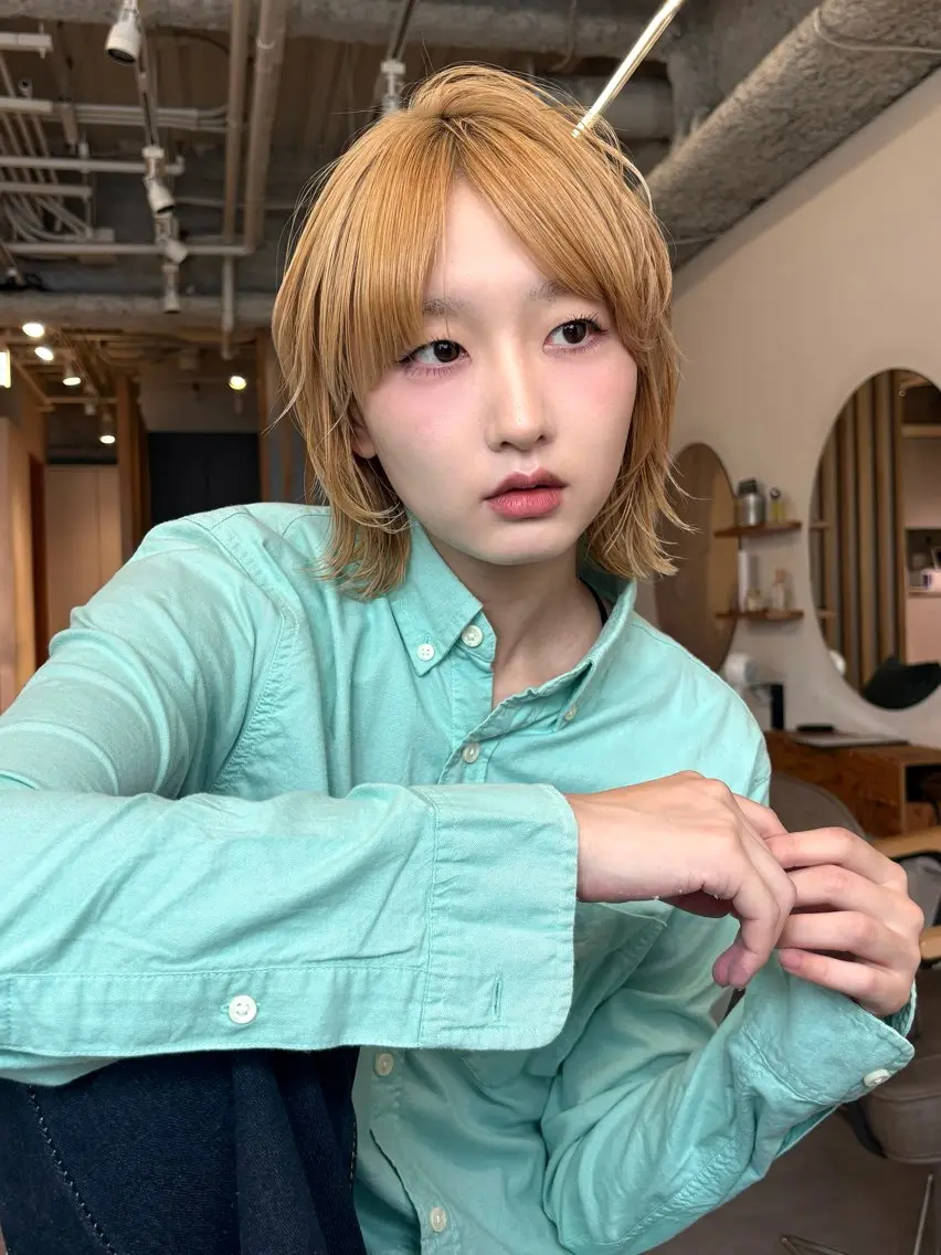 ミディアム カラー うる艶カラー🫧 MINAMIのヘアスタイル