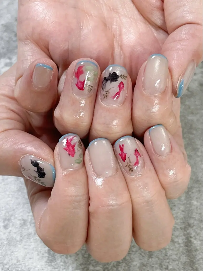 ネイル ハンドネイル FIORITURA aiのネイルデザイン