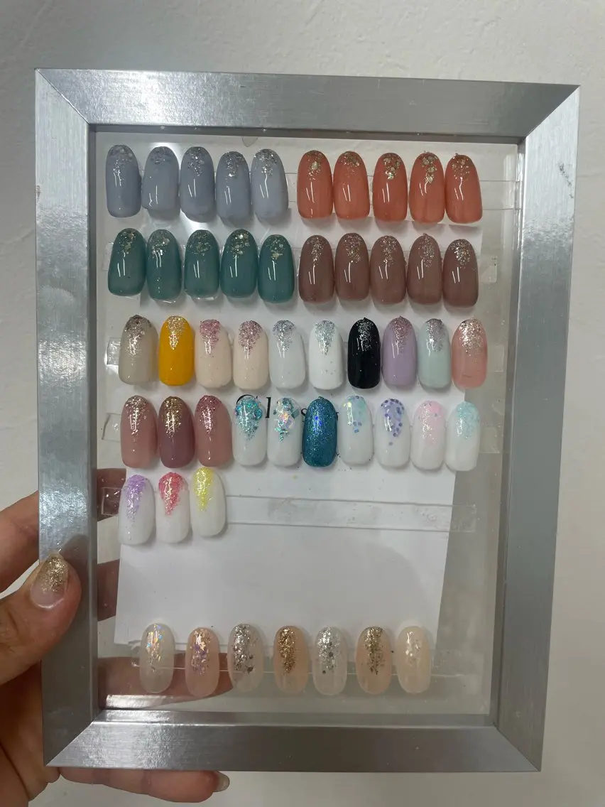 ネイル ラメ(グリッター) 🌴konami 4U NAIL🥥のネイルデザイン