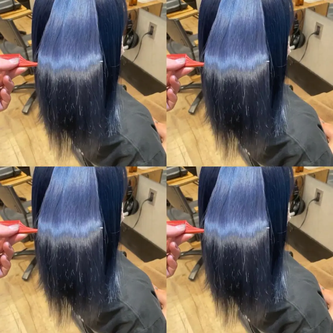 カラー パーマ 髪質改善 ストレートパーマ 10月限定モニター 髪質改善美髪矯正のヘアスタイル