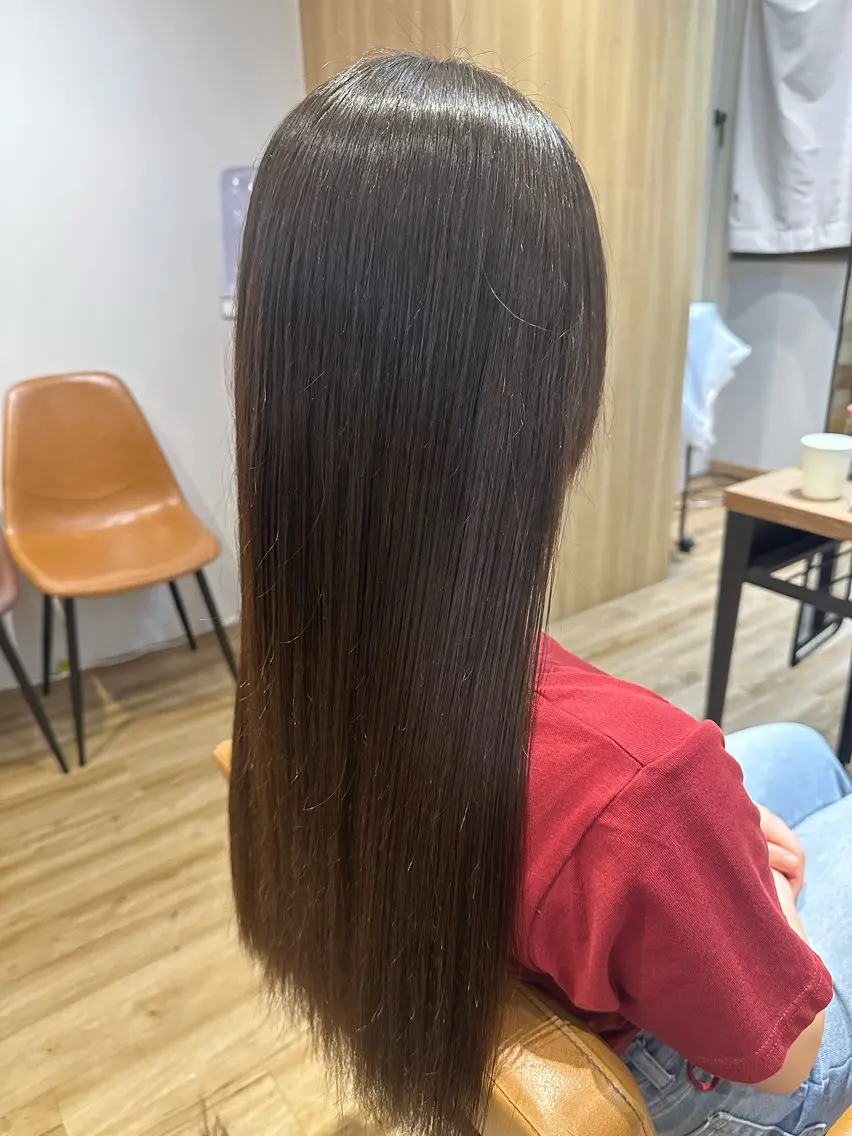 ロング パーマ カット 縮毛矯正 トリートメント ✨✂️Nori ✂️✨のヘアスタイル