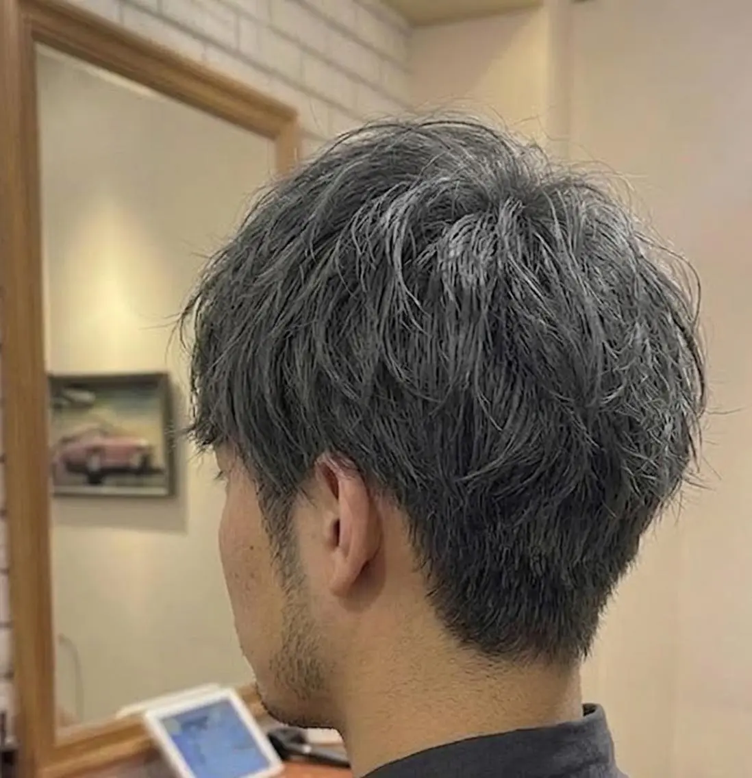 ショート カラー アッシュ カット ヘアカラー トリートメント ヘッドスパ flencia 丸 和博｜カットのヘアスタイル