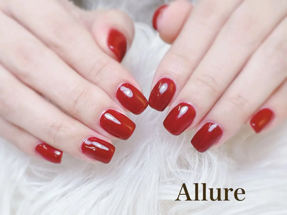 ネイル ワンカラーネイル Allure Yuuのネイルデザイン